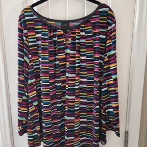 Worthington Woman Multi-color Blouse